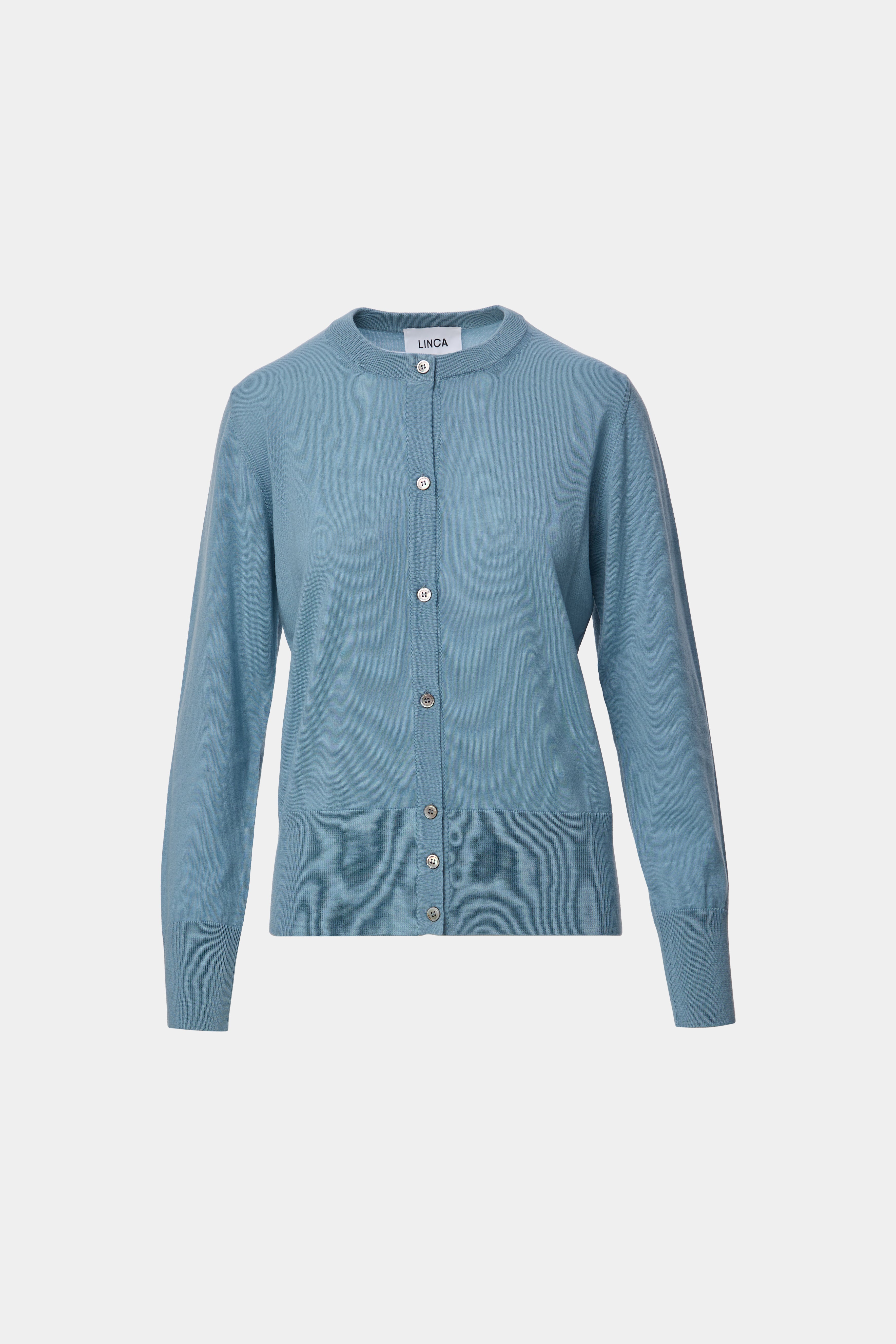 CARDIGAN LANA VIRGINA BLEU