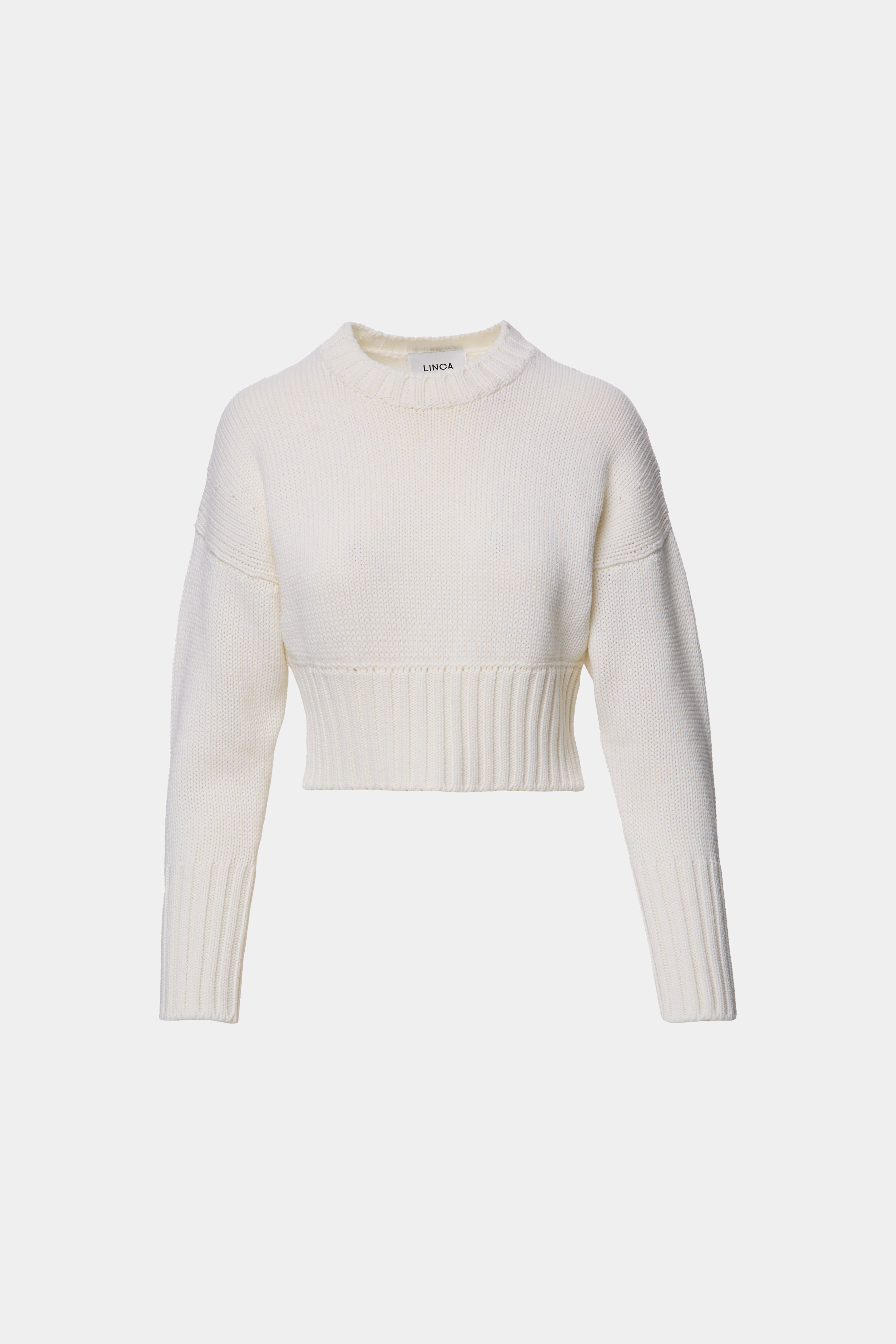 PULOVER CROPPED LANA VIRGINA ALB