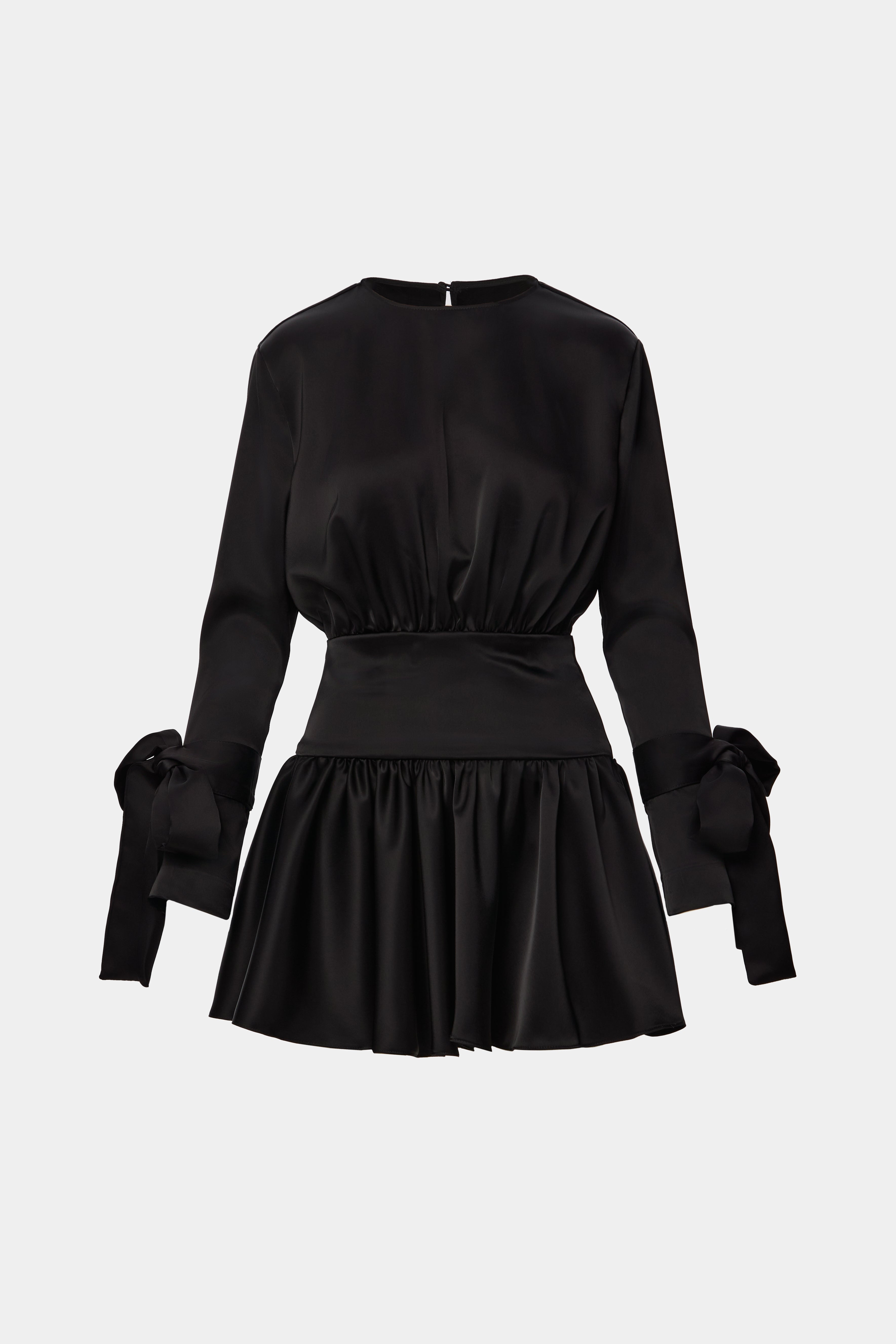 Rochie Satin Negru