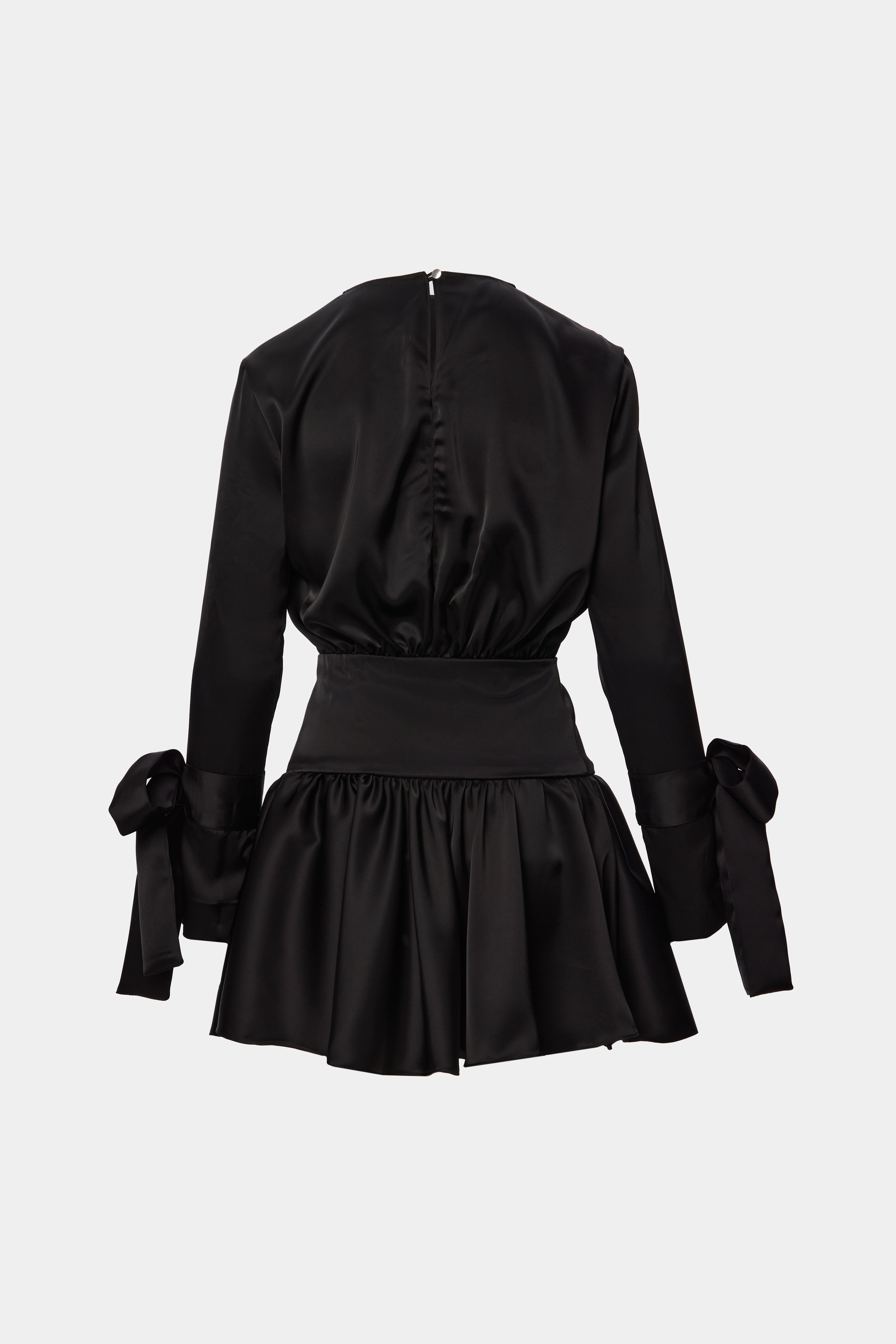 Rochie Satin Negru