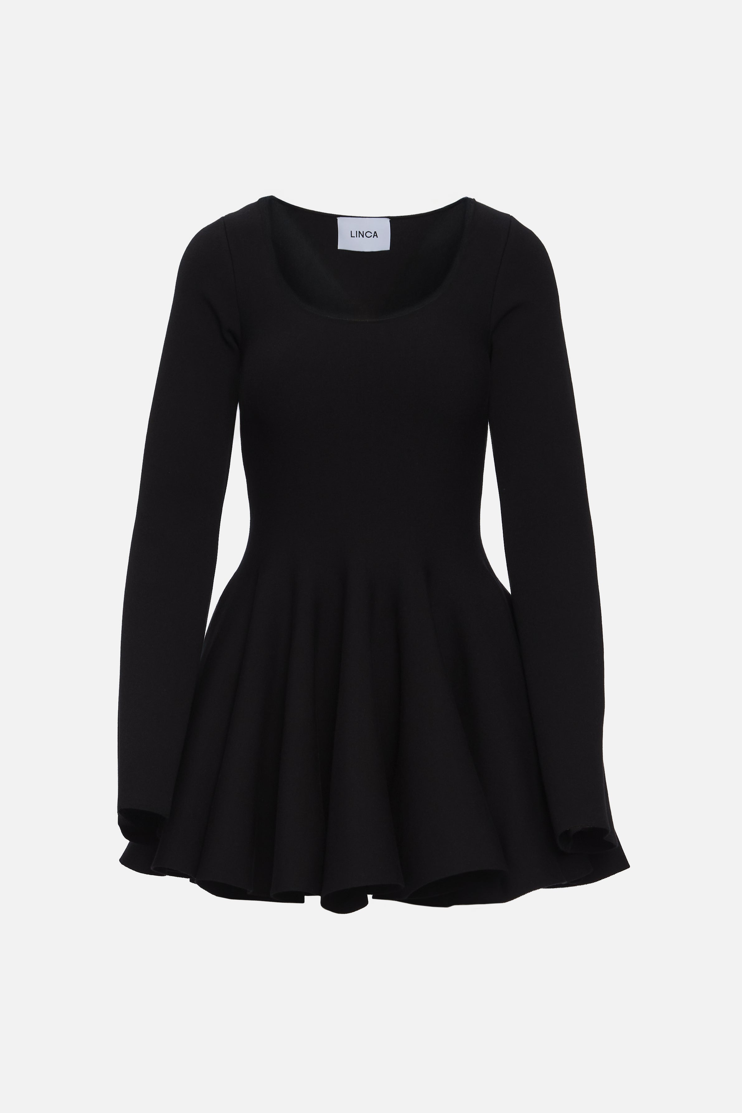 Rochie tricotată Neagra