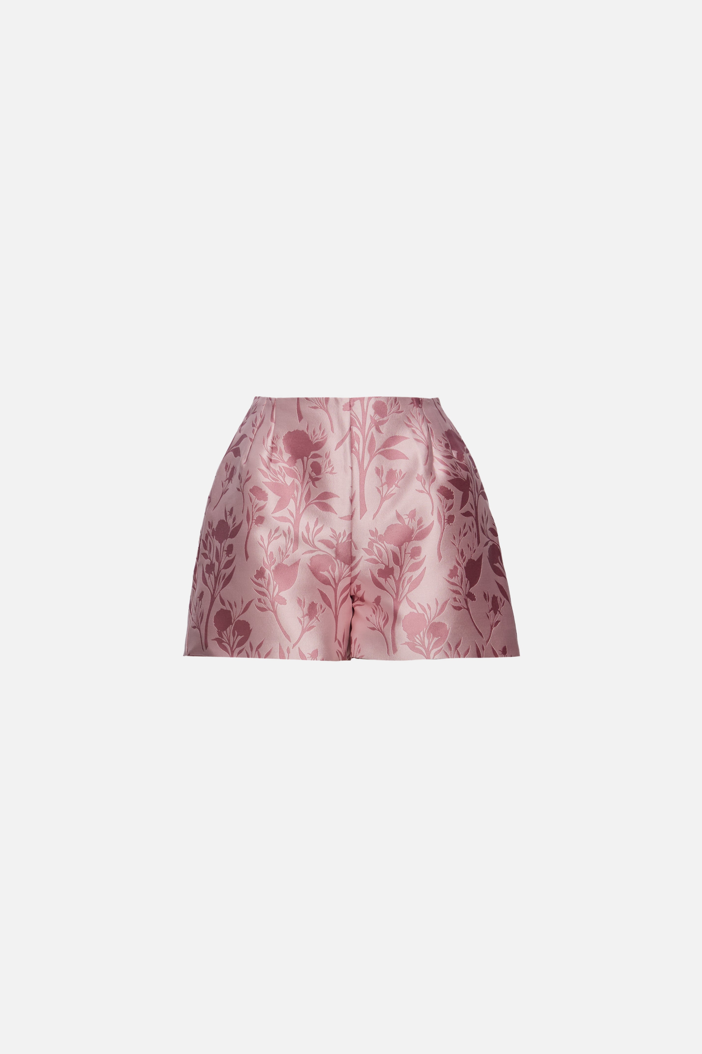Short jacquard trandafir roz deschis