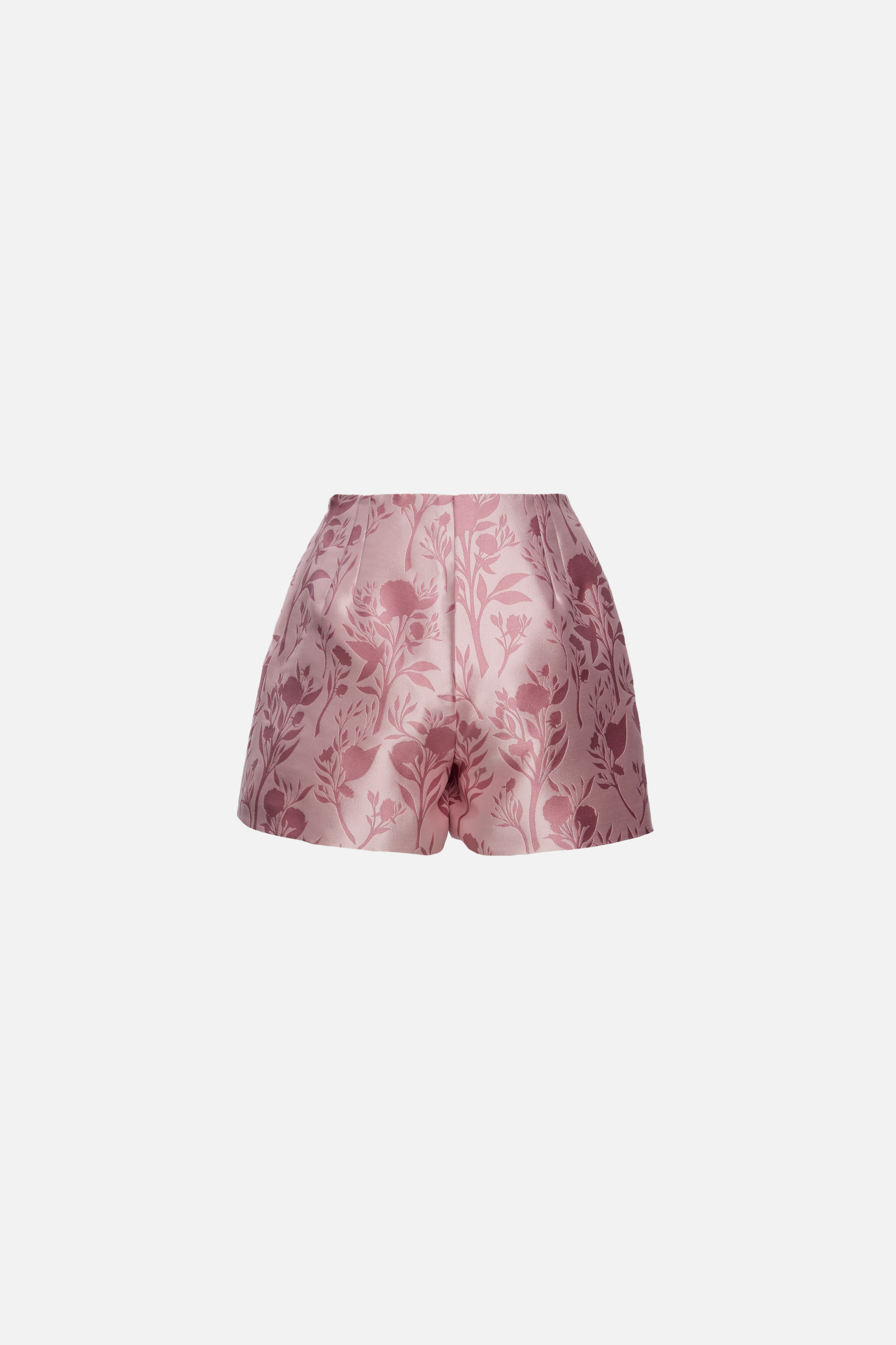 Short jacquard trandafir roz deschis
