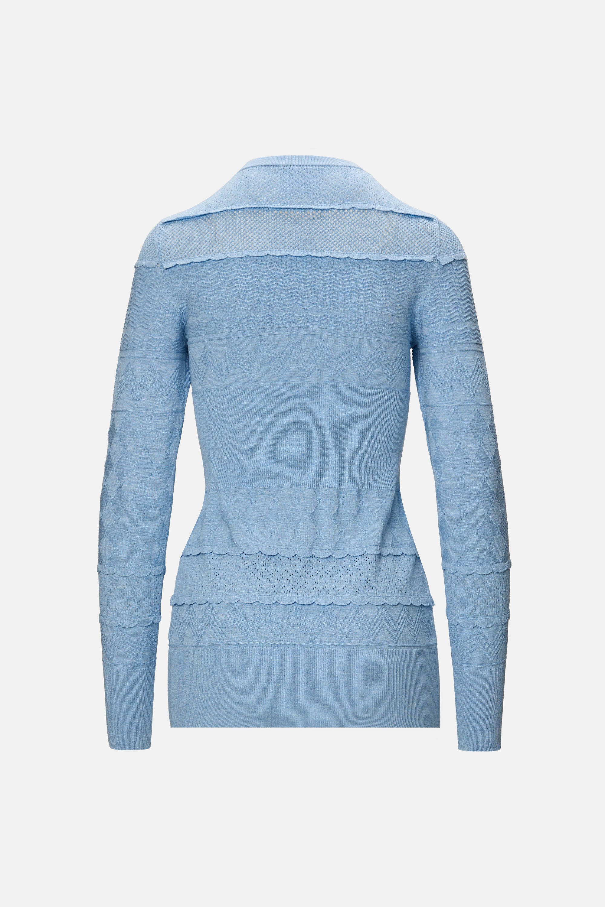 Cardigan Tricotat bleu